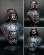 Star Wars Darth Vader Büst Figür - Görsel 3