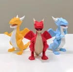 Mıknatıslı 3D Ejderha Puzzle / 3D Ejderha Yapboz