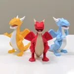 Mıknatıslı 3D Ejderha Puzzle / 3D Ejderha Yapboz