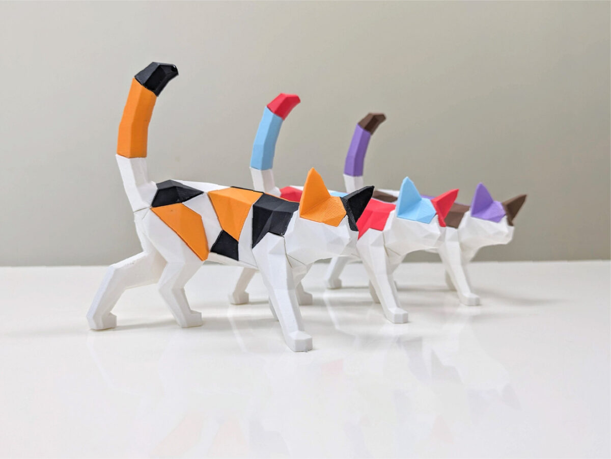 Mıknatıslı 3D Kedi Puzzle / 3D Kedi Yapboz - Görsel 3