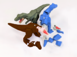Mıknatıslı 3D T-Rex Puzzle / 3D T-Rex Yapboz - Görsel 4