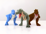 Mıknatıslı 3D T-Rex Puzzle / 3D T-Rex Yapboz