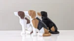 Mıknatıslı 3D Köpek Puzzle / 3D Köpek Yapboz