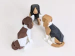 Mıknatıslı 3D Köpek Puzzle / 3D Köpek Yapboz - Görsel 2