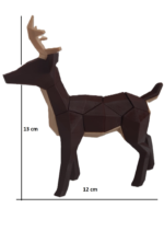 Mıknatıslı 3D Geyik Puzzle / 3D Geyik Yapboz - Görsel 5