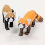 Mıknatıslı 3D Kırmızı Panda Puzzle 3D Kırmızı Panda Yapboz