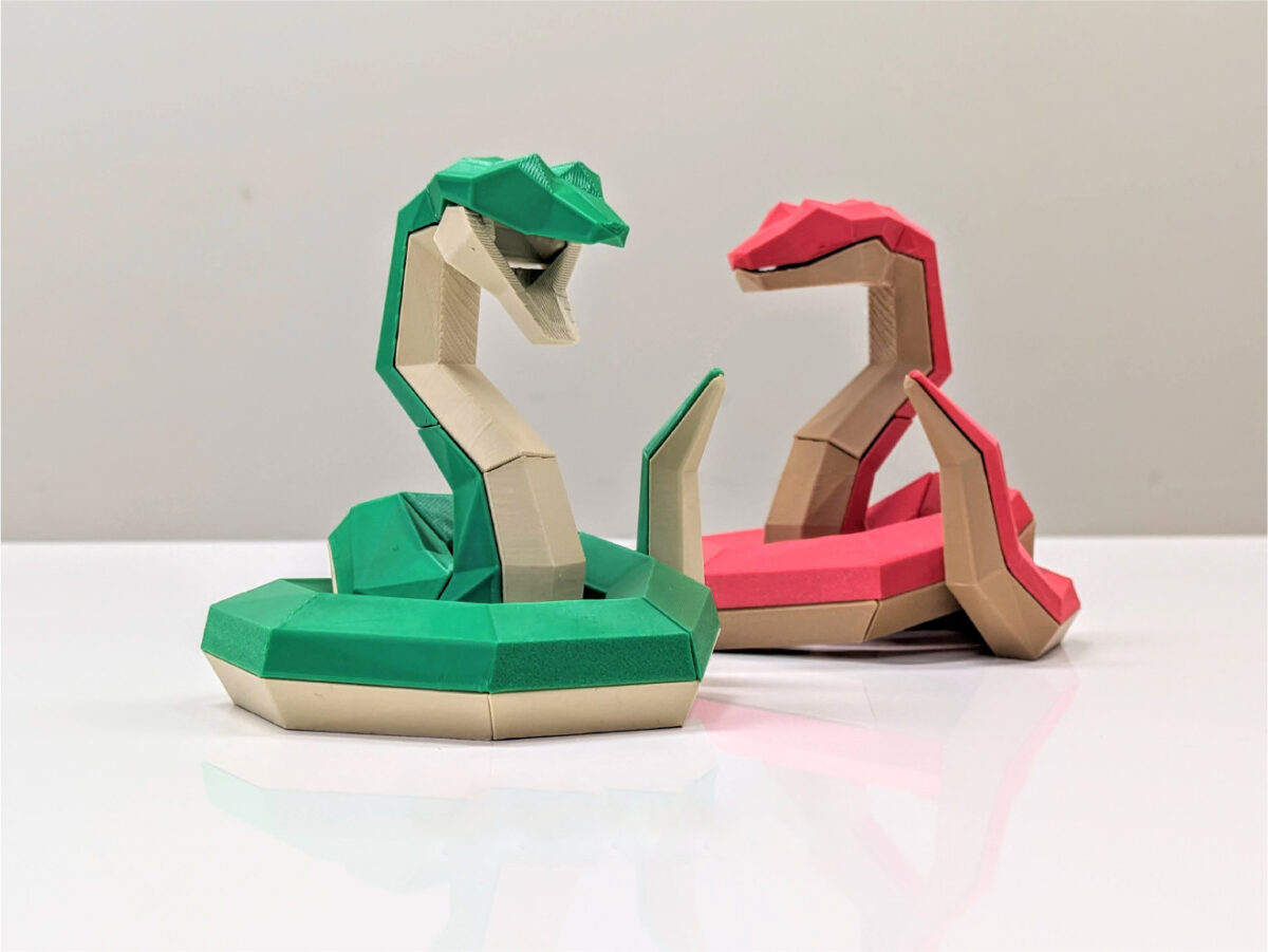 Mıknatıslı 3D Yılan Puzzle / 3D Yılan Yapboz - Görsel 2