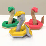 Mıknatıslı 3D Yılan Puzzle / 3D Yılan Yapboz