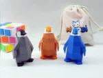 3D Bebek Penguen Puzzle – Sevimliliği Keşfedin! (3lü Set)