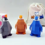 3D Bebek Penguen Puzzle – Sevimliliği Keşfedin! (3lü Set)