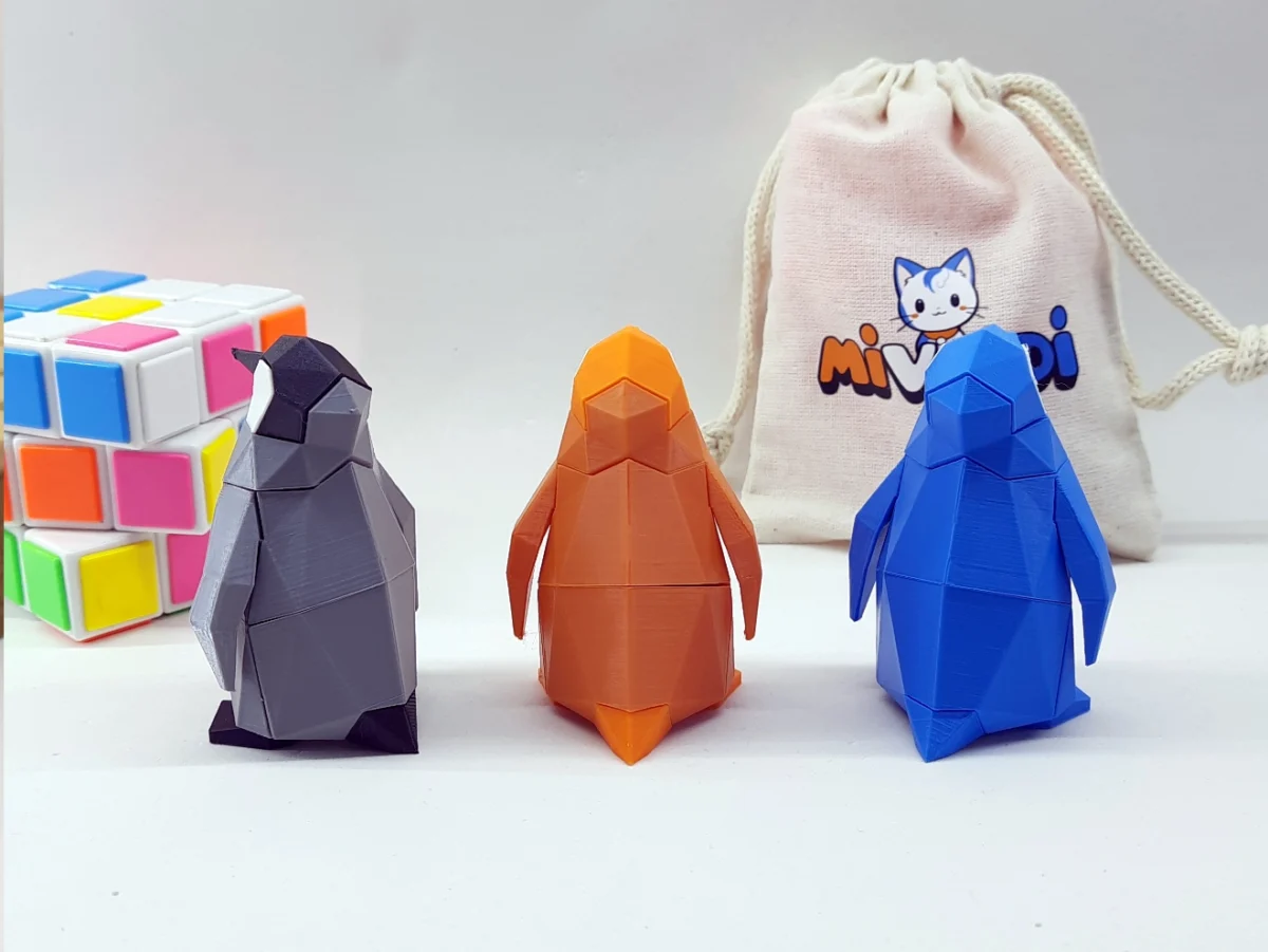 3D Bebek Penguen Puzzle – Sevimliliği Keşfedin! (3lü Set) - Görsel 4