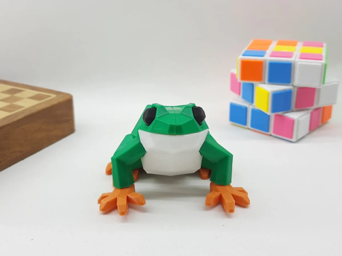 Mıknatıslı 3D Kurbağa Puzzle / 3D Kurbağa Yapboz - Görsel 10