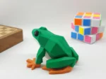 Mıknatıslı 3D Kurbağa Puzzle / 3D Kurbağa Yapboz - Görsel 7