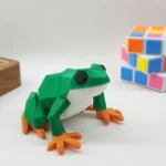 Mıknatıslı 3D Kurbağa Puzzle / 3D Kurbağa Yapboz