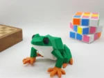 Mıknatıslı 3D Kurbağa Puzzle / 3D Kurbağa Yapboz - Görsel 5