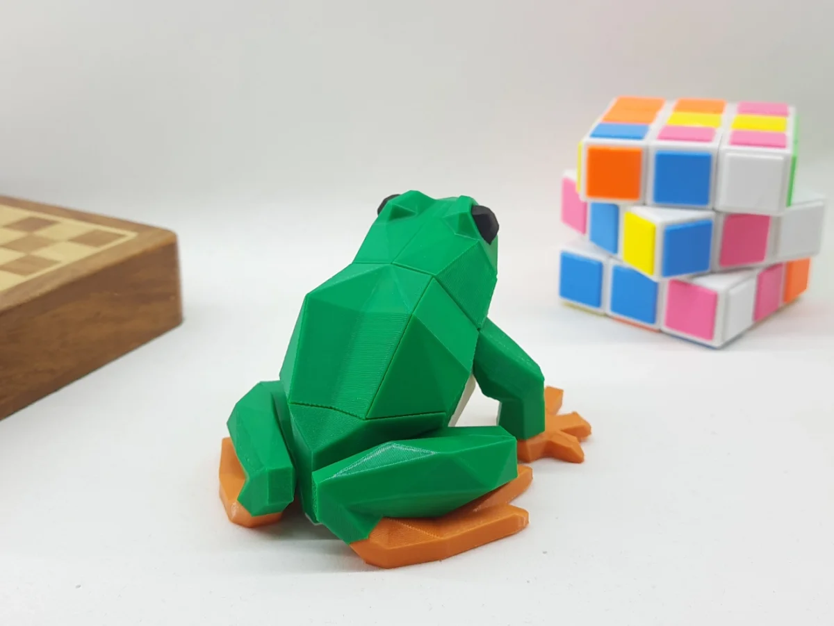 Mıknatıslı 3D Kurbağa Puzzle / 3D Kurbağa Yapboz - Görsel 9