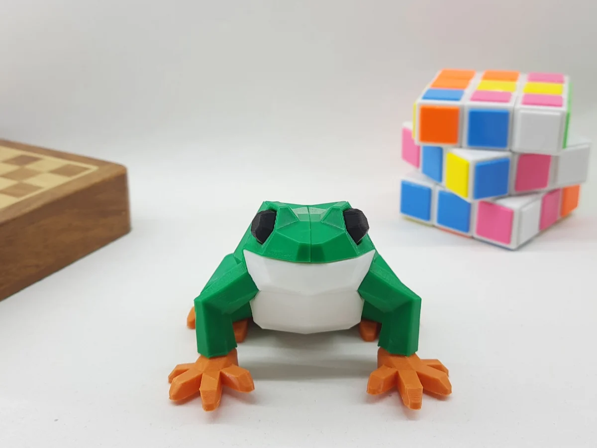 Mıknatıslı 3D Kurbağa Puzzle / 3D Kurbağa Yapboz - Görsel 4