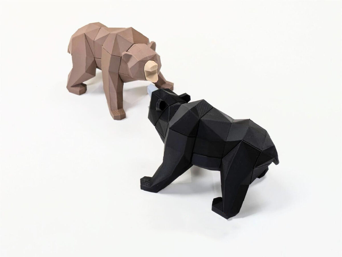 Mıknatıslı 3D Ayı Puzzle / 3D Ayı Yapboz - Görsel 4