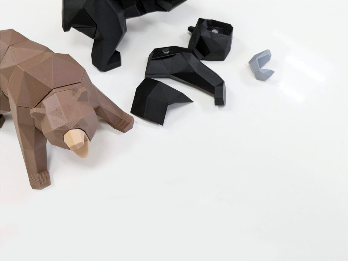 Mıknatıslı 3D Ayı Puzzle / 3D Ayı Yapboz - Görsel 2