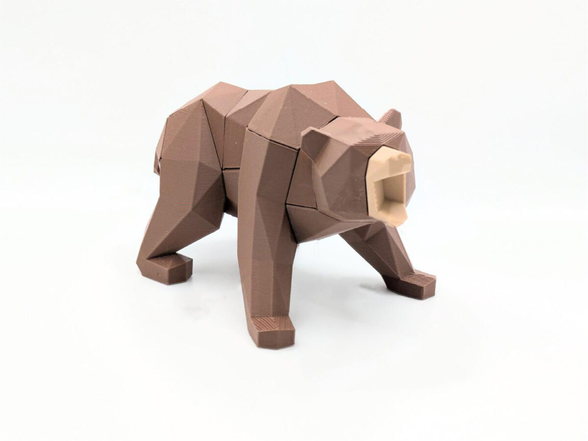 Mıknatıslı 3D Ayı Puzzle / 3D Ayı Yapboz - Görsel 5