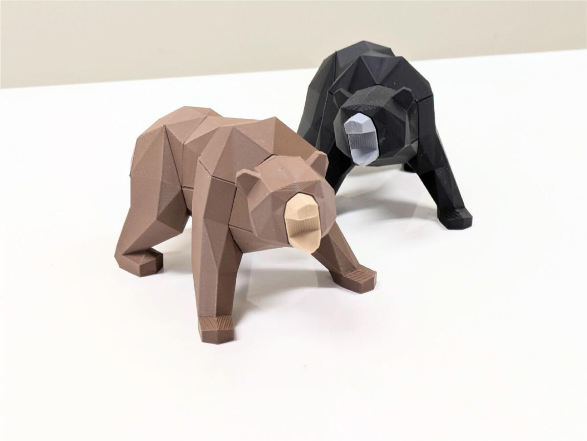 Mıknatıslı 3D Ayı Puzzle / 3D Ayı Yapboz - Görsel 1