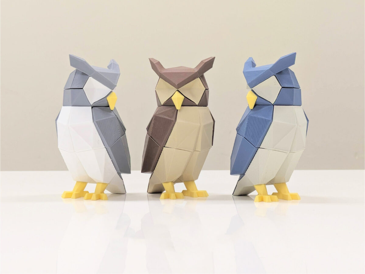 Mıknatıslı 3D Baykuş Puzzle / 3D Baykuş Yapboz - Görsel 3