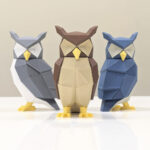 Mıknatıslı 3D Baykuş Puzzle / 3D Baykuş Yapboz