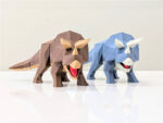 Mıknatıslı 3D Triceratops Puzzle / 3D Triceratops Yapboz