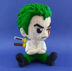 Örgü Görünümlü Zoro Figürü - Görsel 2