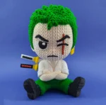 Örgü Görünümlü Zoro Figürü