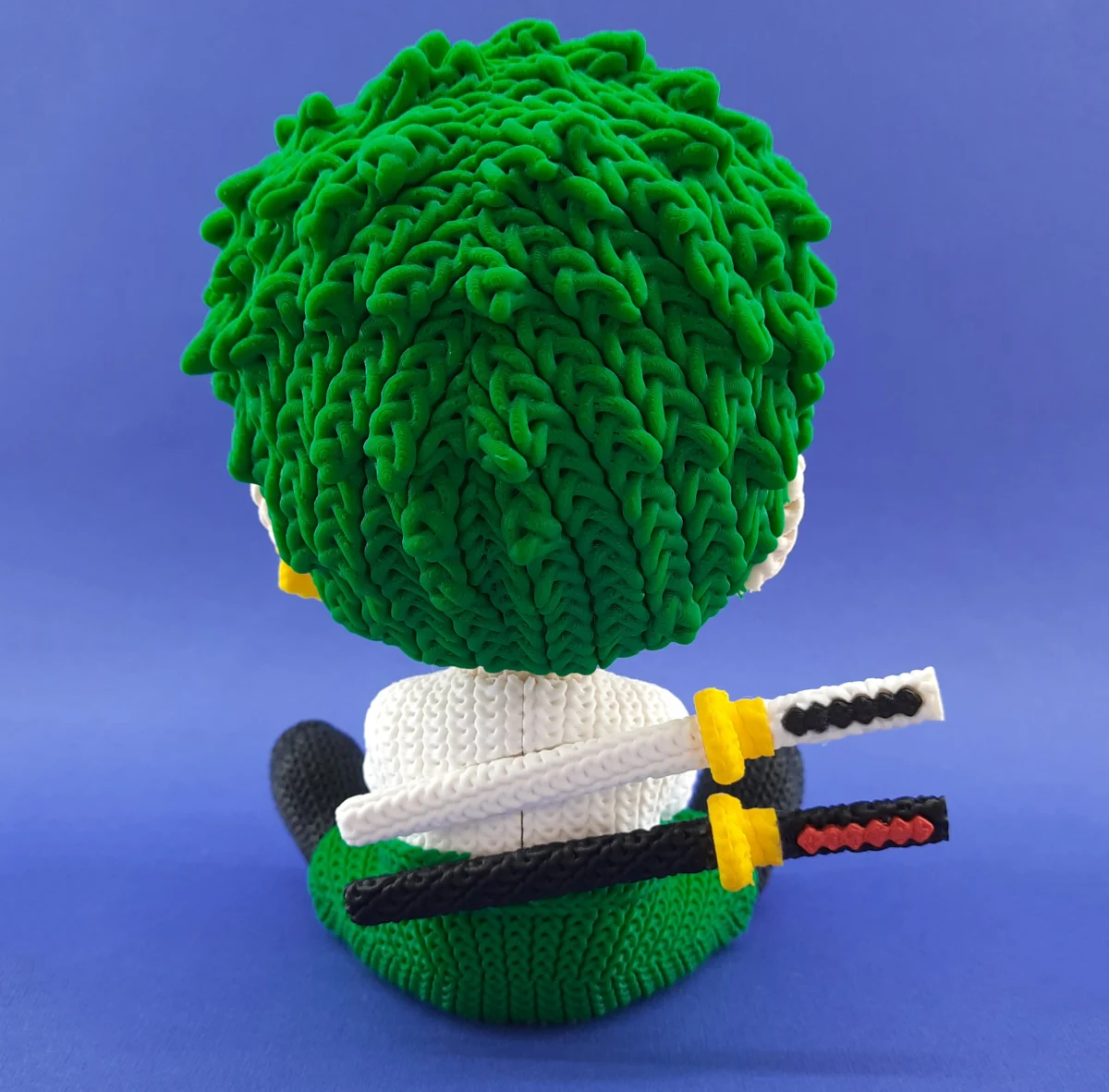 Örgü Görünümlü Zoro Figürü - Görsel 6