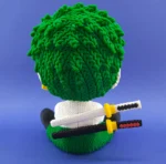 Örgü Görünümlü Zoro Figürü - Görsel 6