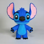 Örgü Görünümlü Stitch Figürü