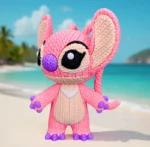 Örgü Görünümlü Angel Figürü - Görsel 2