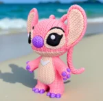 Örgü Görünümlü Angel Figürü - Görsel 3