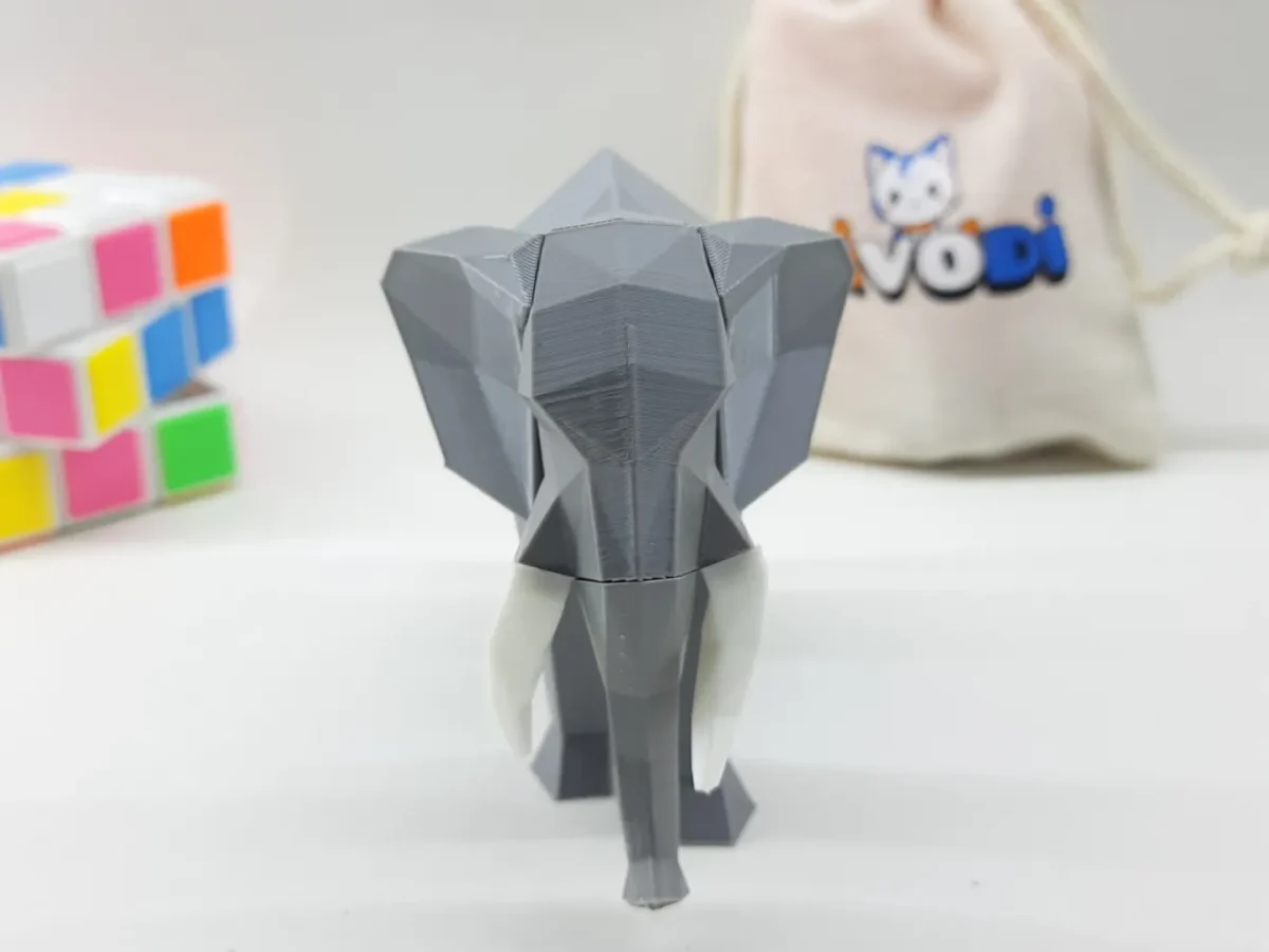 Mıknatıslı 3D Fil Puzzle / 3D Fil Yapboz - Görsel 8