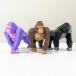 Mıknatıslı 3D Goril Puzzle / 3D Goril Yapboz