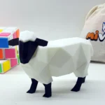 Mıknatıslı 3D Koyun Puzzle / 3D Koyun Yapboz