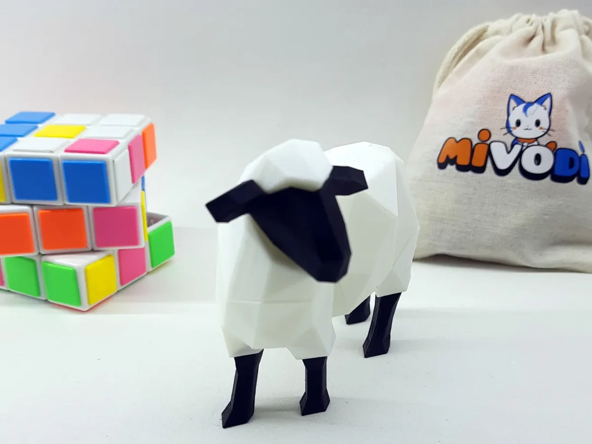 Mıknatıslı 3D Koyun Puzzle / 3D Koyun Yapboz - Görsel 6