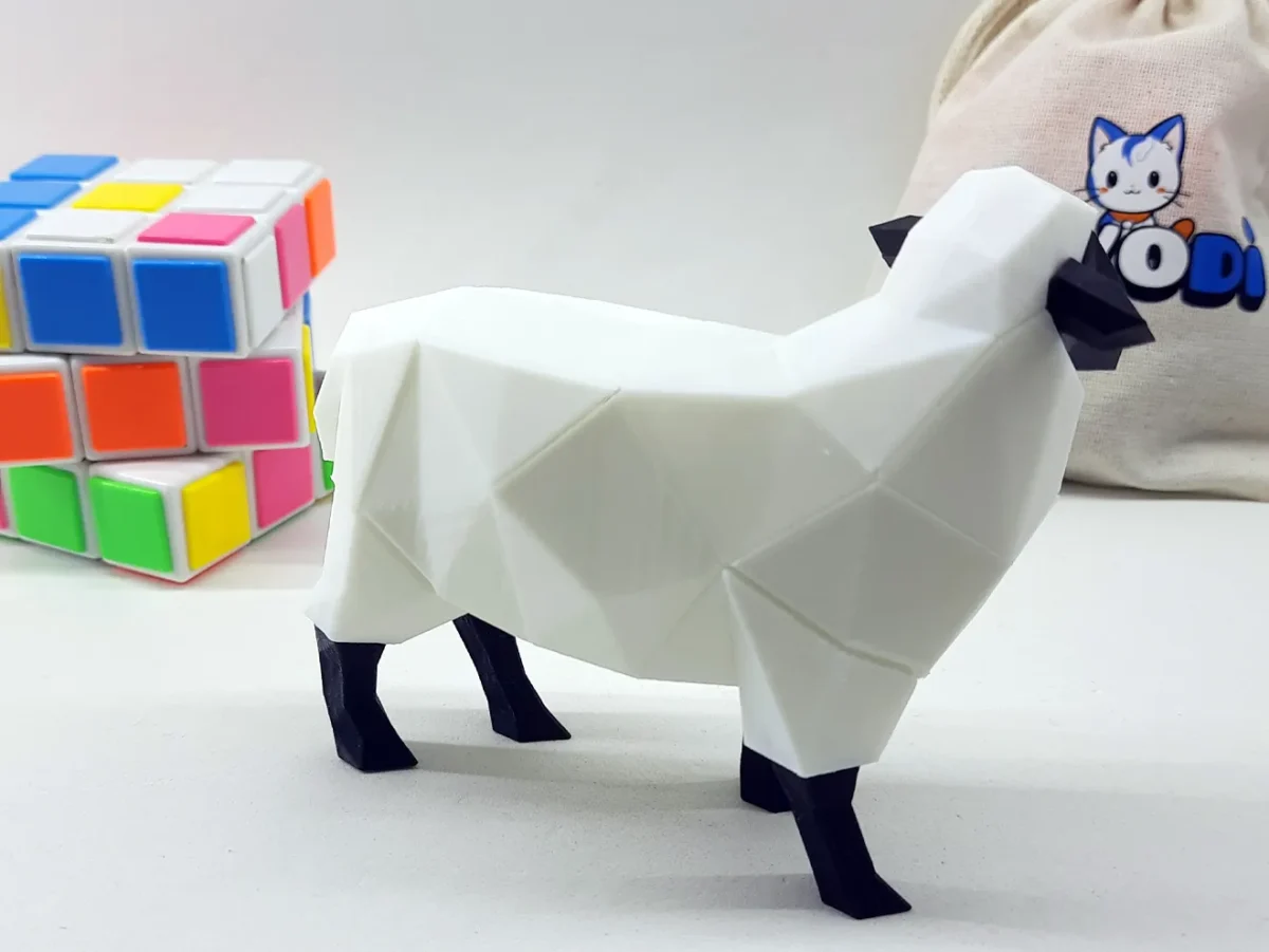 Mıknatıslı 3D Koyun Puzzle / 3D Koyun Yapboz - Görsel 5