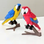 Mıknatıslı 3D Papağan Puzzle / 3D Papağan Yapboz