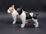 Mıknatıslı 3D Fransız Bulldog Puzzle / 3D Fransız Bulldog Yapboz - Görsel 3