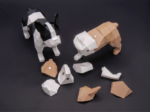 Mıknatıslı 3D Fransız Bulldog Puzzle / 3D Fransız Bulldog Yapboz - Görsel 2