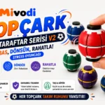 Mivodi Topçark V2 — Bas, Dönsün, Rahatla! Stress Oyuncağı